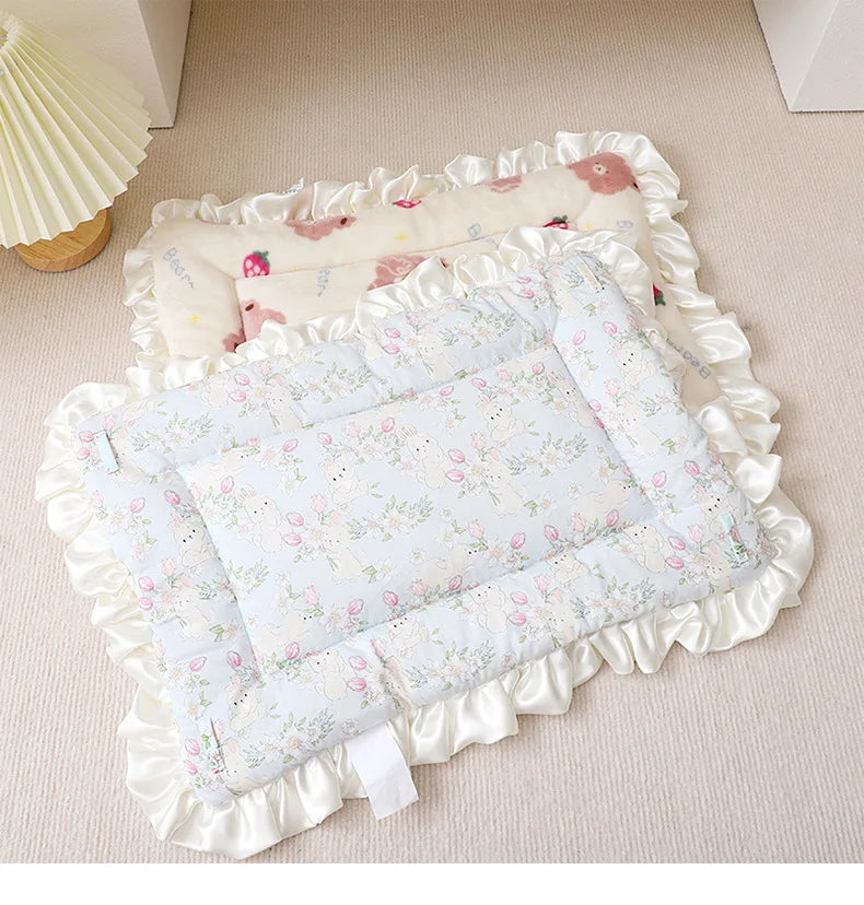 Reversible Dog Sleeping Mat – Thick, Washable Pet Blanket Pad