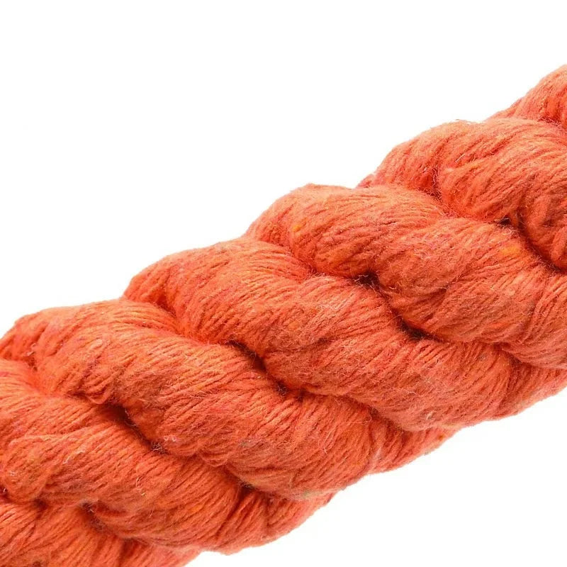 Cotton Rope Carrot Chew Toy – Durable Tug Toy for Puppies (Multipacks)