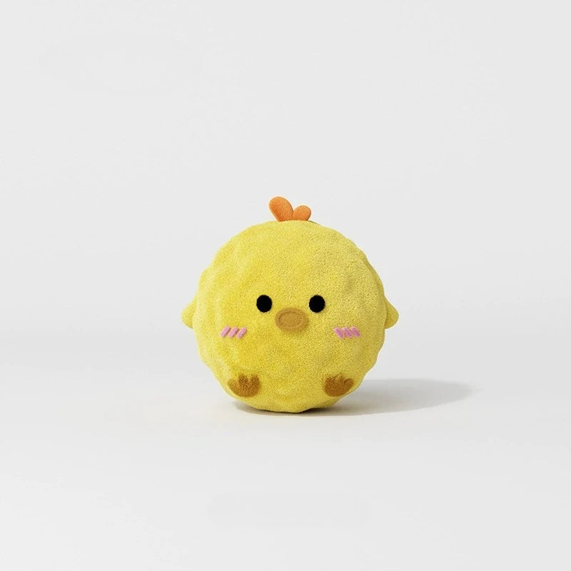Squeaky Bouncing Ball Toy for Small Dogs – Cute Animal Design (2-Pack Available)