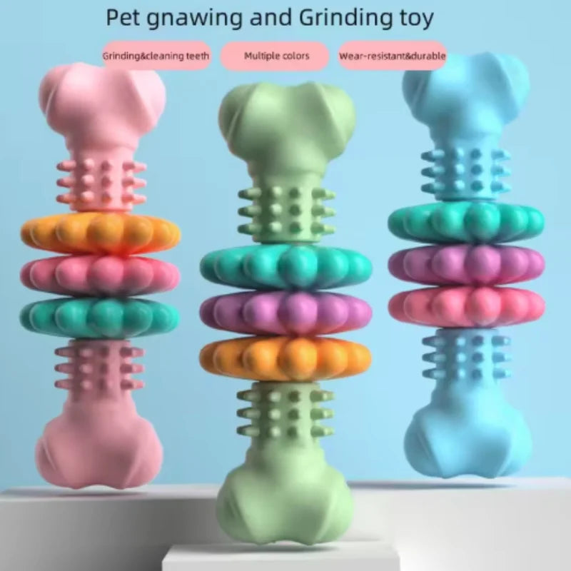 Bite-Resistant Dog Chew Stick – Teething Toy & Treat Holder for Puppies and Adults