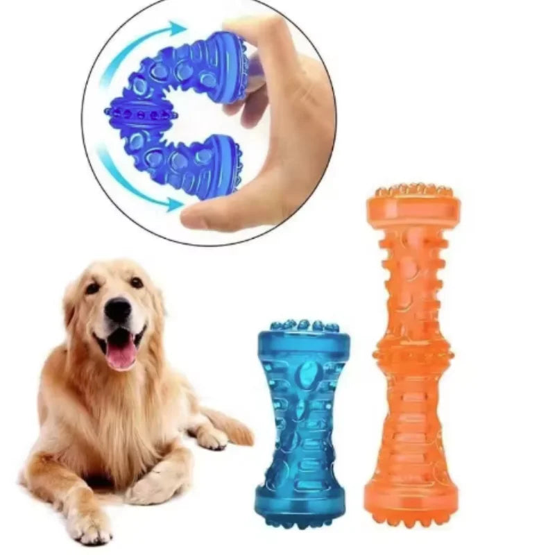 Bite-Resistant Dog Chew Stick – Teething Toy & Treat Holder for Puppies and Adults