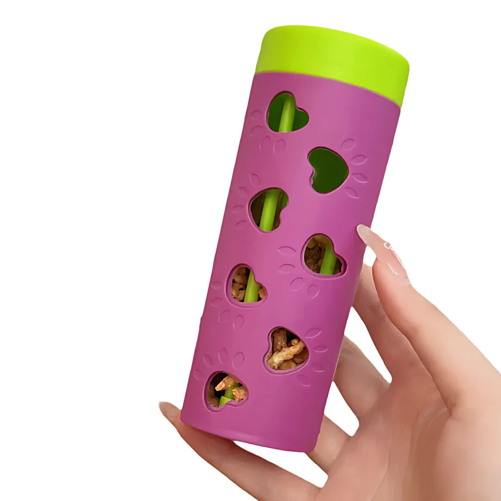 Slow Feeder Treat Ball for Dogs – Rolling Puzzle Toy for Boredom Relief