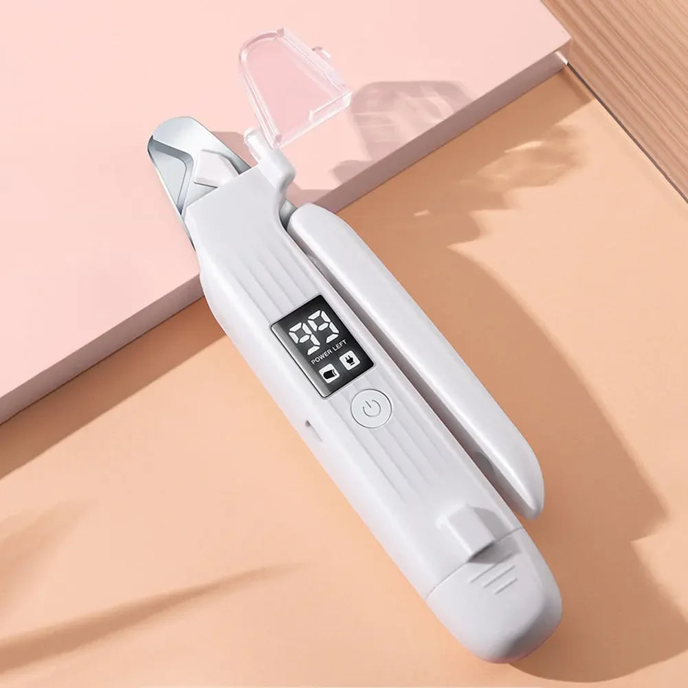 2-in-1 Dog Nail Grinder & Clipper – Rechargeable, Quiet, with LED Light