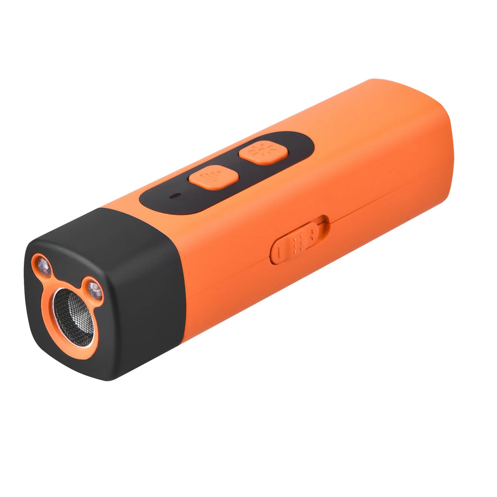 Rechargeable Ultrasonic Bark Control Trainer – Handheld Dog Training Device