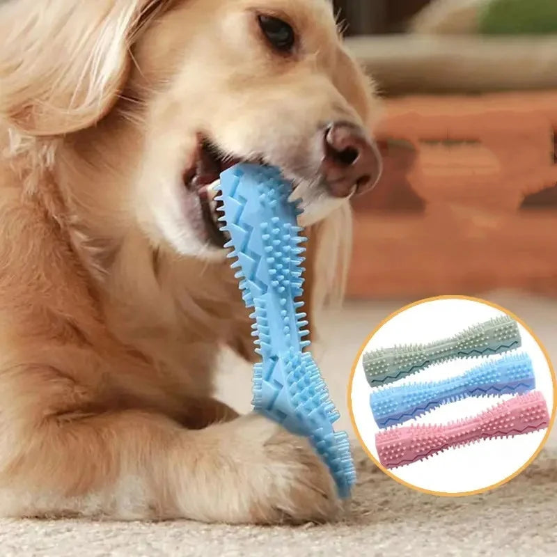 Bite-Resistant Dog Chew Stick – Teething Toy & Treat Holder for Puppies and Adults