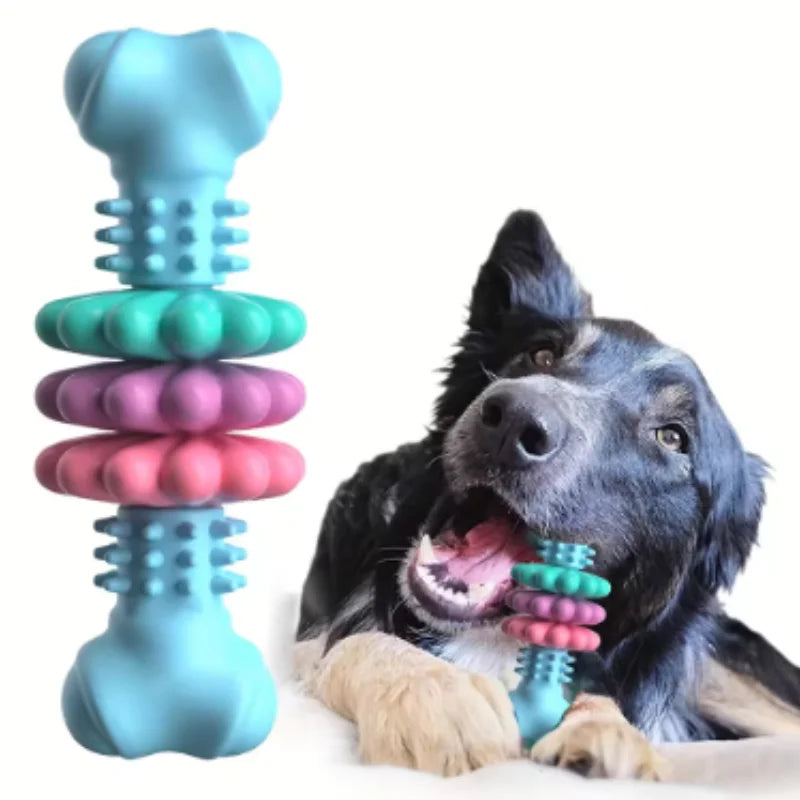 Bite-Resistant Dog Chew Stick – Teething Toy & Treat Holder for Puppies and Adults