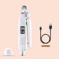 2-in-1 Dog Nail Grinder & Clipper – Rechargeable, Quiet, with LED Light