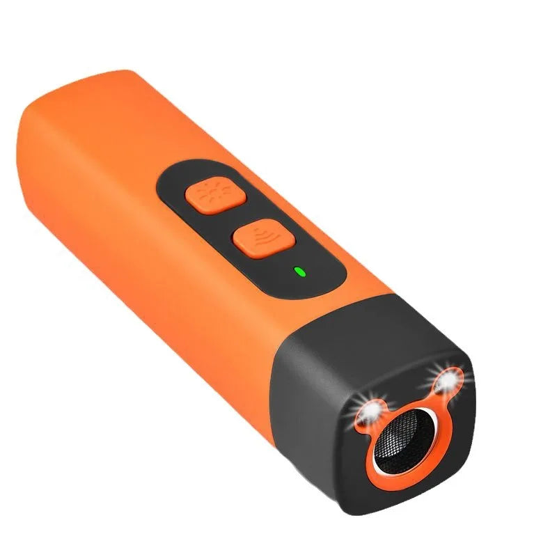 Rechargeable Ultrasonic Bark Control Trainer – Handheld Dog Training Device