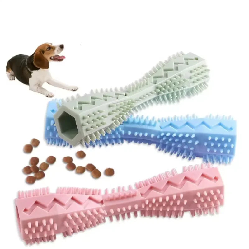 Bite-Resistant Dog Chew Stick – Teething Toy & Treat Holder for Puppies and Adults