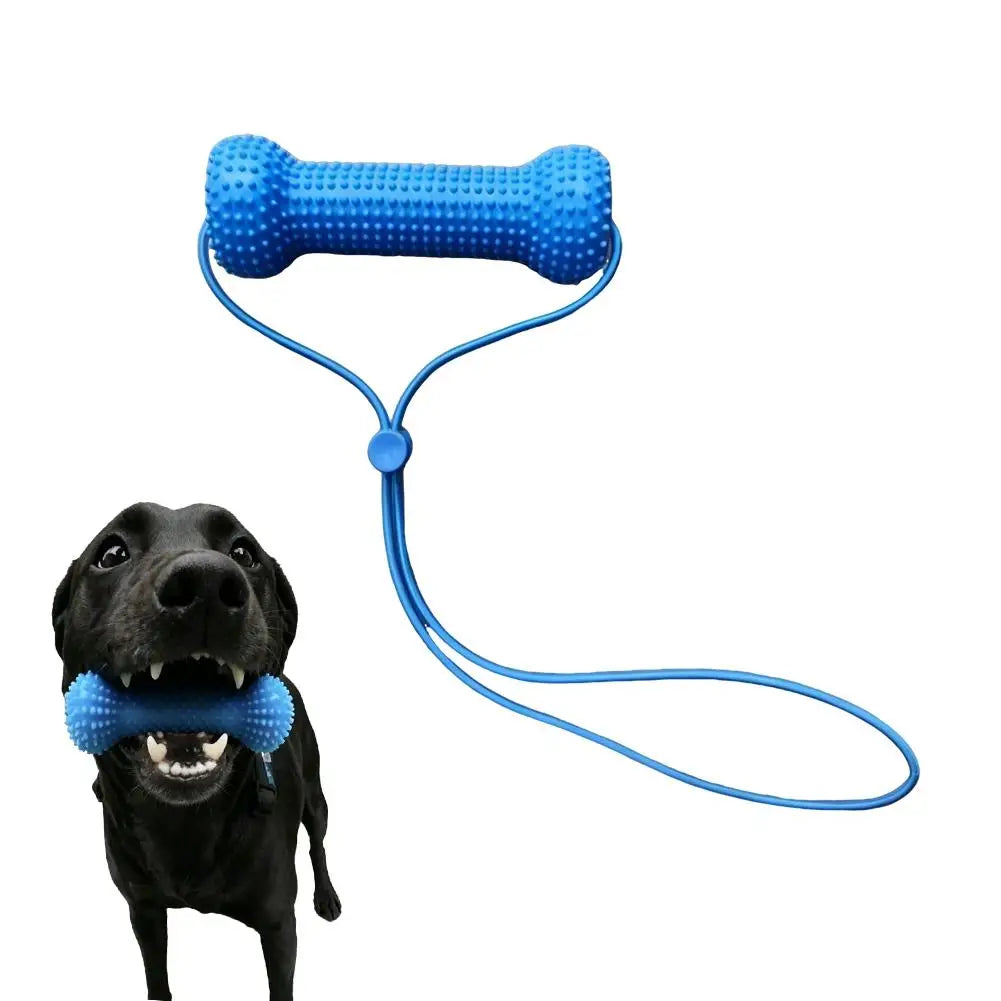 Dental Chew Toy for Dogs – Teeth Cleaning Mouth Prop, Quiet & Durable