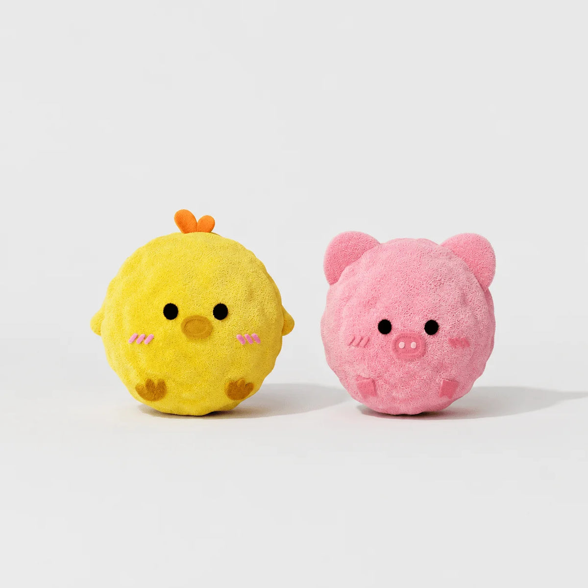 Squeaky Bouncing Ball Toy for Small Dogs – Cute Animal Design (2-Pack Available)