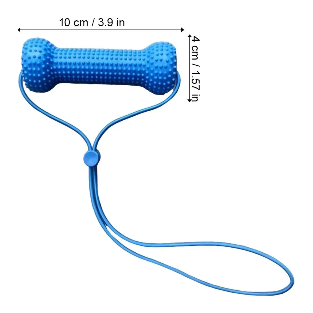 Dental Chew Toy for Dogs – Teeth Cleaning Mouth Prop, Quiet & Durable
